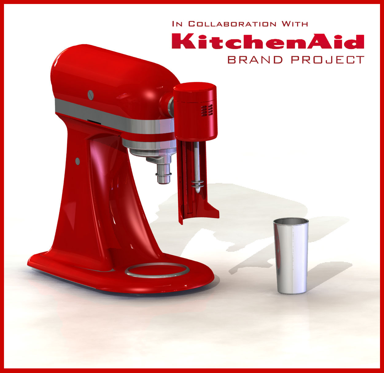 KitchenAid Brand Collaborative Project: Milkshake Mixer Attachment